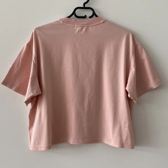Light dusty pink short sleeve T- Shirt - Picture 3 of 5